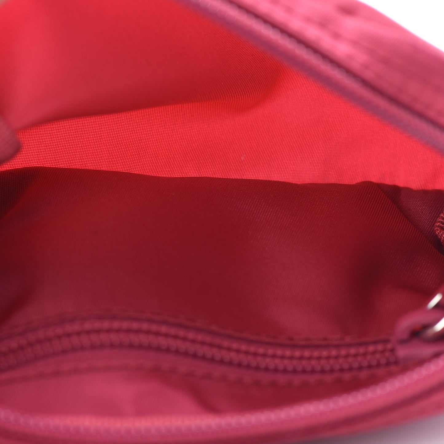 Tessuto Nylon Vela Cosmetic Pouch Ibisco