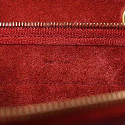 Celine Grained Calfskin Nano Belt Bag Ruby 7 of 11