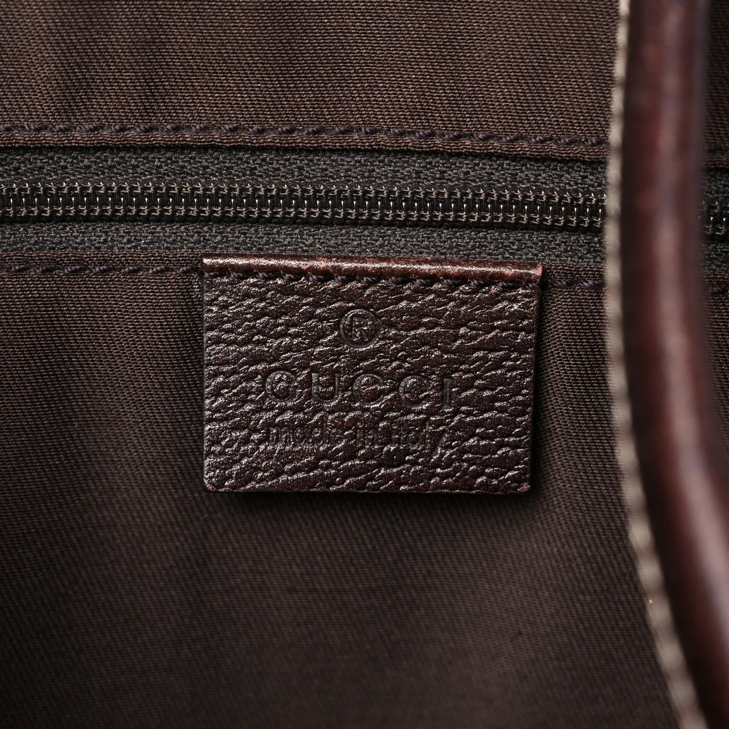 Monogram Medium Princy Tote Dark Brown