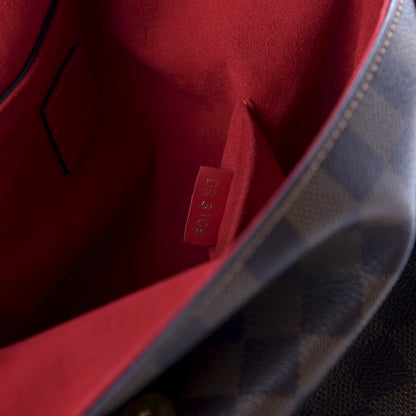 Louis Vuitton Damier Ebene Beaubourg MM Scarlet 8 of 11