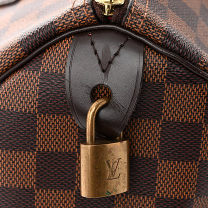Louis Vuitton Damier Ebene Speedy 30 15 of 19