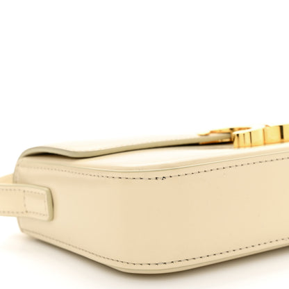 Celine Natural Calfskin Triomphe Shoulder Bag White 11 of 12