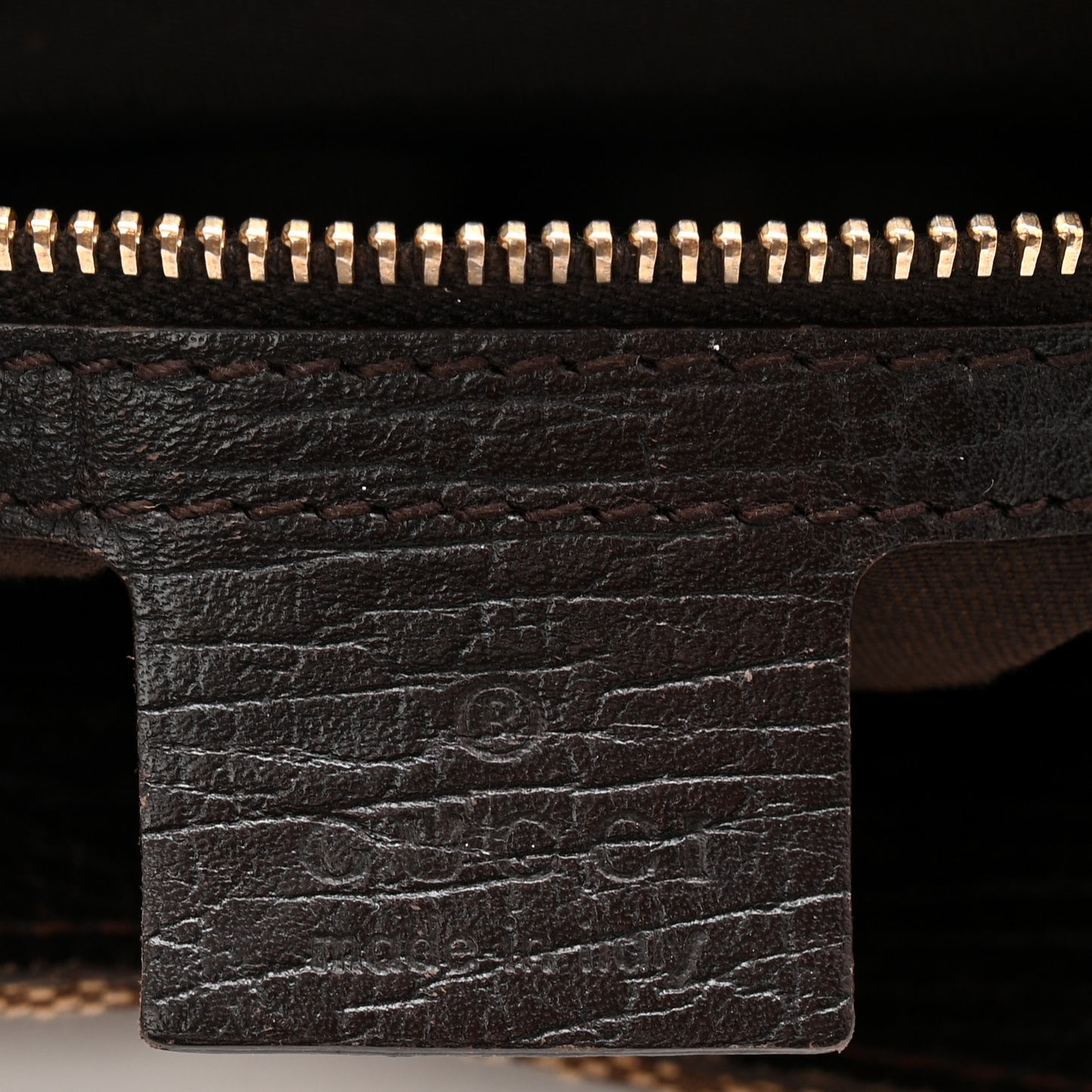 Monogram Hasler Shoulder Bag Ebony