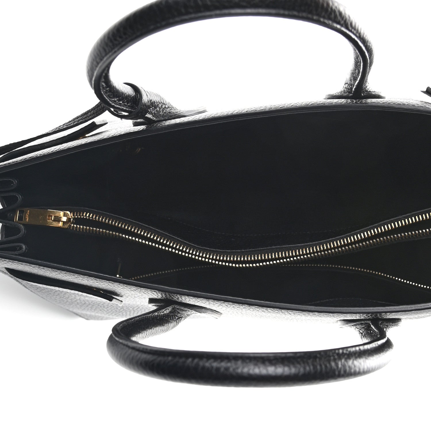 Saint Laurent Grained Calfskin Large Sac De Jour Carryall Black 4 of 7