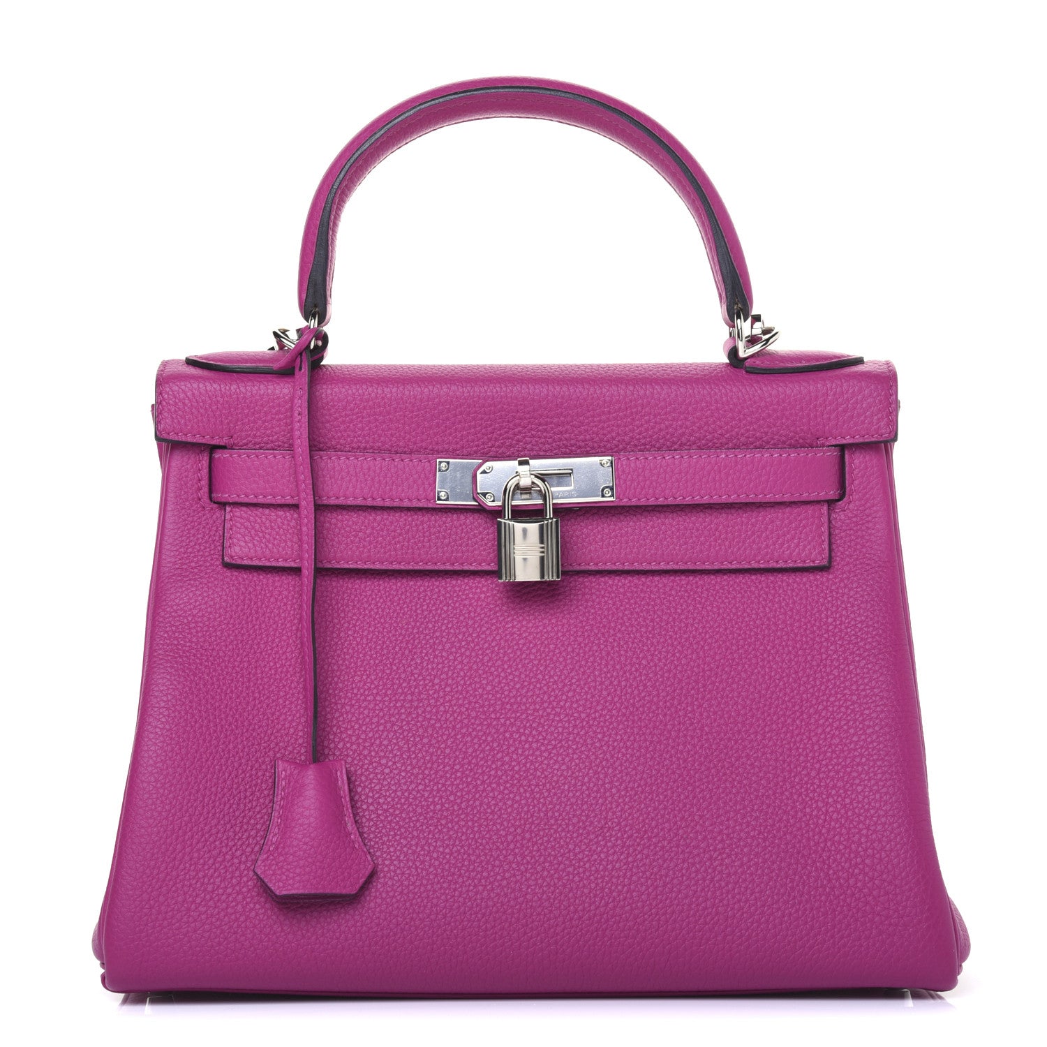 Hermes Togo Kelly Retourne 28 Rose Pourpre 1 of 42
