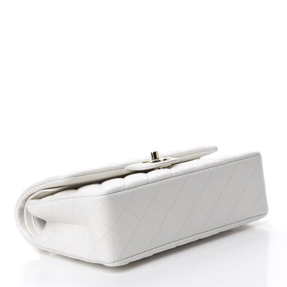 Chanel Caviar Quilted Small Double Flap White 4 of 11