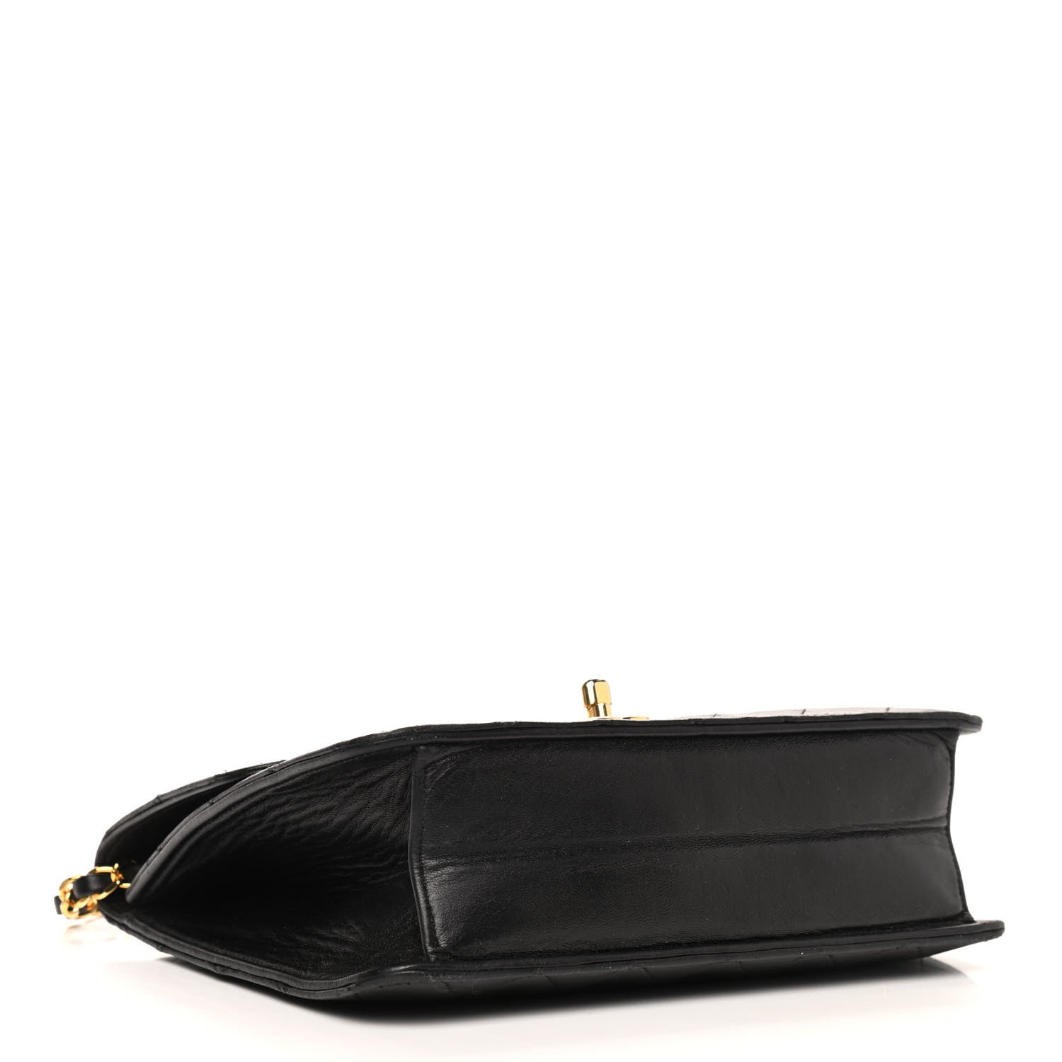 Chanel Lambskin Quilted Single Flap Black 3 of 11