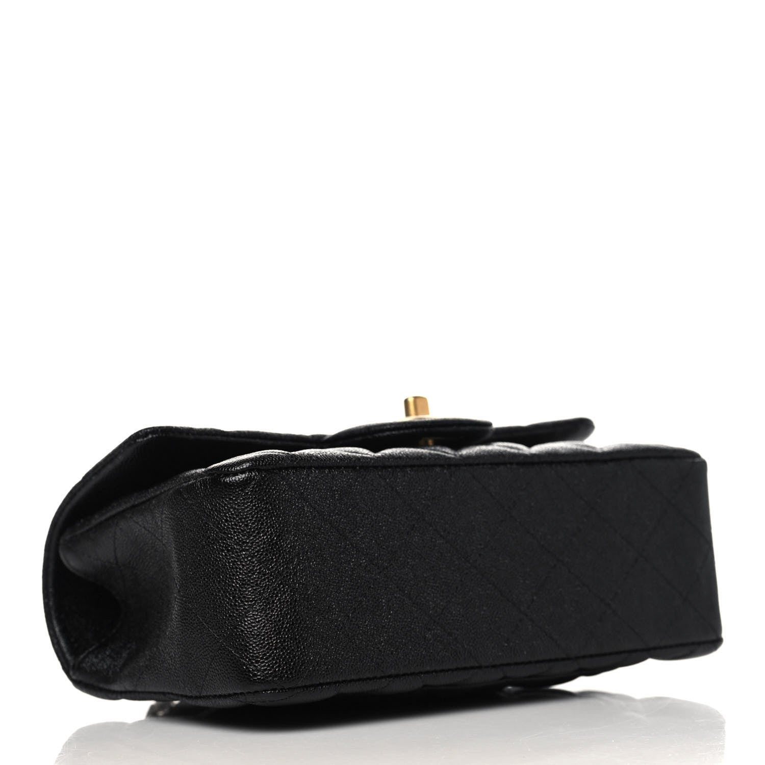 Chanel Caviar Quilted Mini Top Handle Rectangular Flap Black 4 of 9