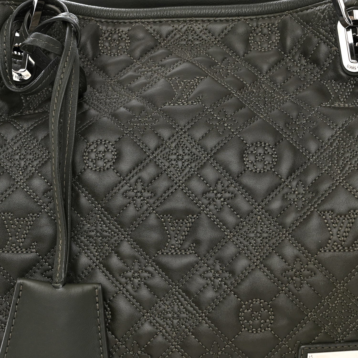 Louis Vuitton Monogram Lambskin Antheia Lilia PM Vert Bronze 10 of 12