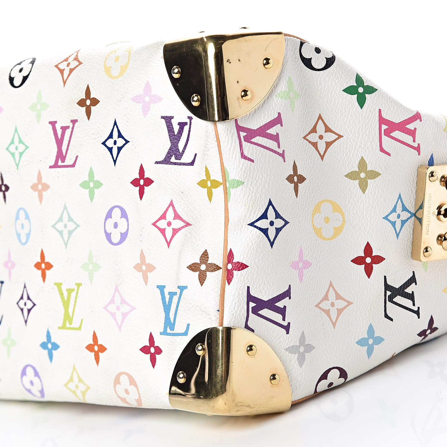Louis Vuitton Monogram Multicolor Speedy 30 White 6 of 14