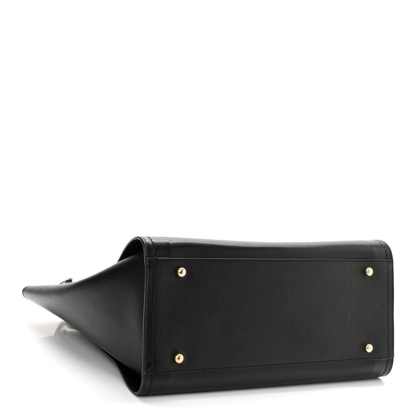 Caviar Small Studded Deauville Tote Black
