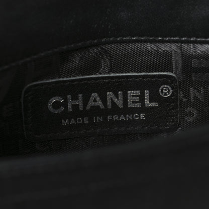 Chanel Satin Square Quilted Lipstick Charm Mini Flap Black 6 of 11