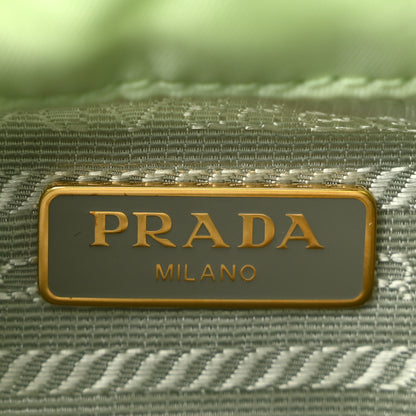 Prada Re-Nylon Saffiano Duet Bucket Crossbody Bag Acqua 6 of 10