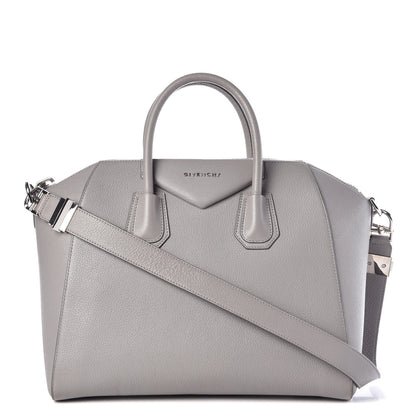 Givenchy Sugar Goatskin Medium Antigona Pearl Grey 1 of 18