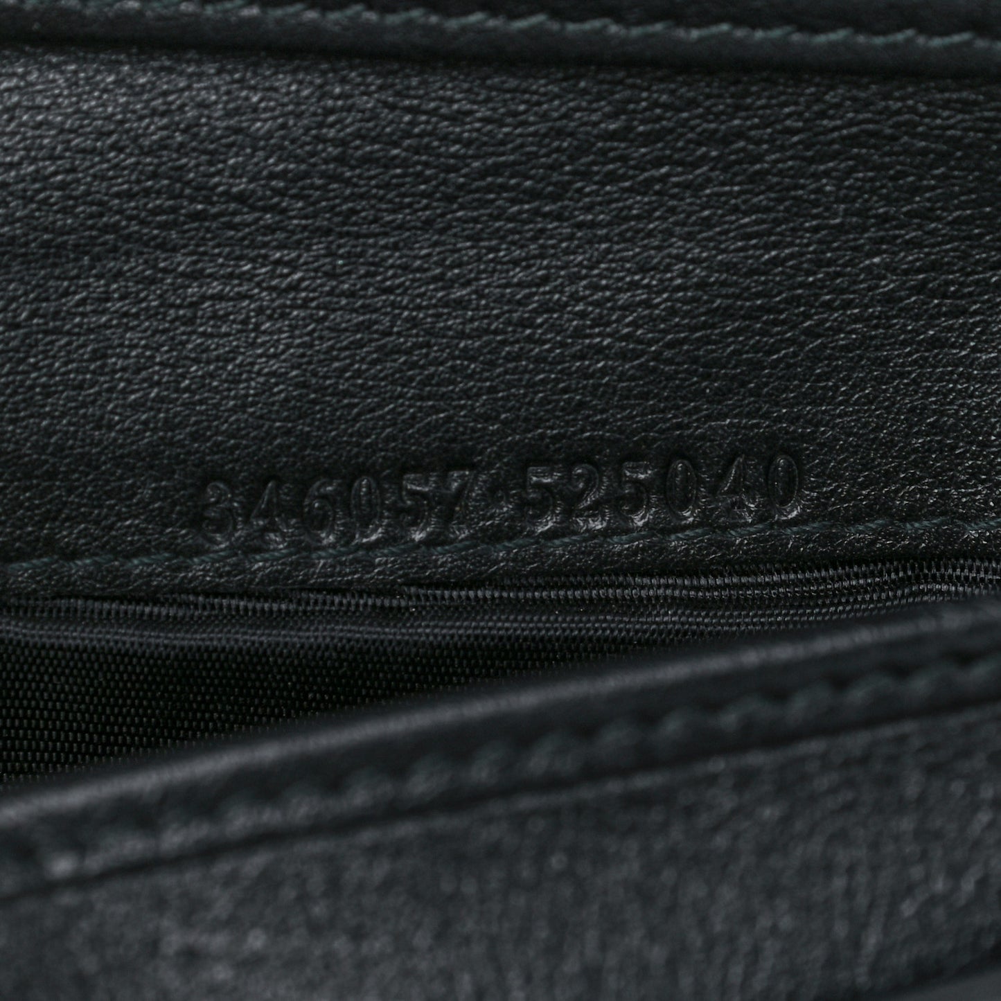 Guccissima Continental Flap Wallet Black