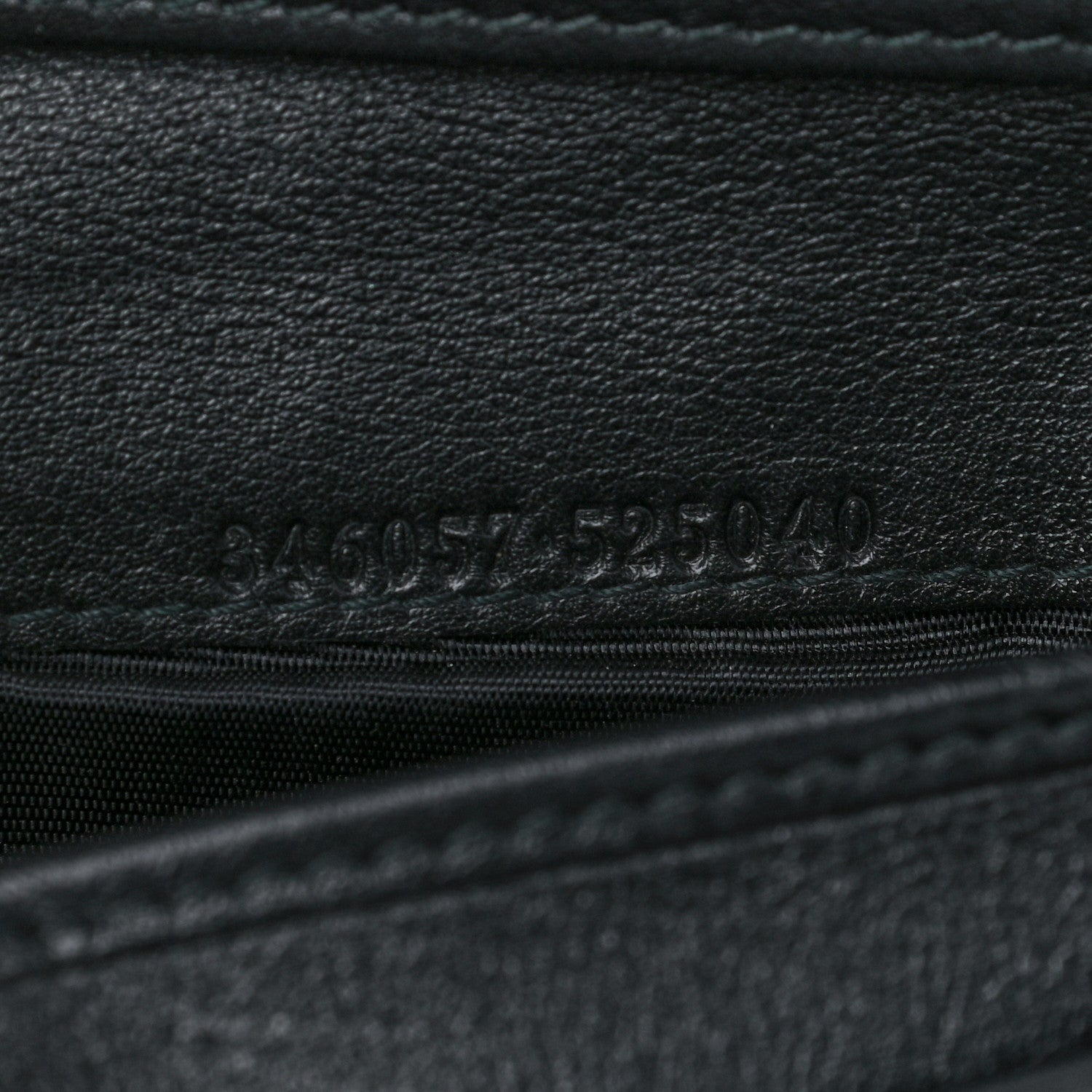 Gucci Guccissima Continental Flap Wallet Black 7 of 11