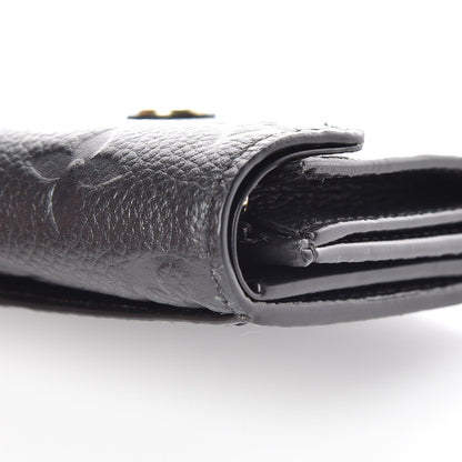 Louis Vuitton Empreinte Zoe Wallet Black 11 of 11