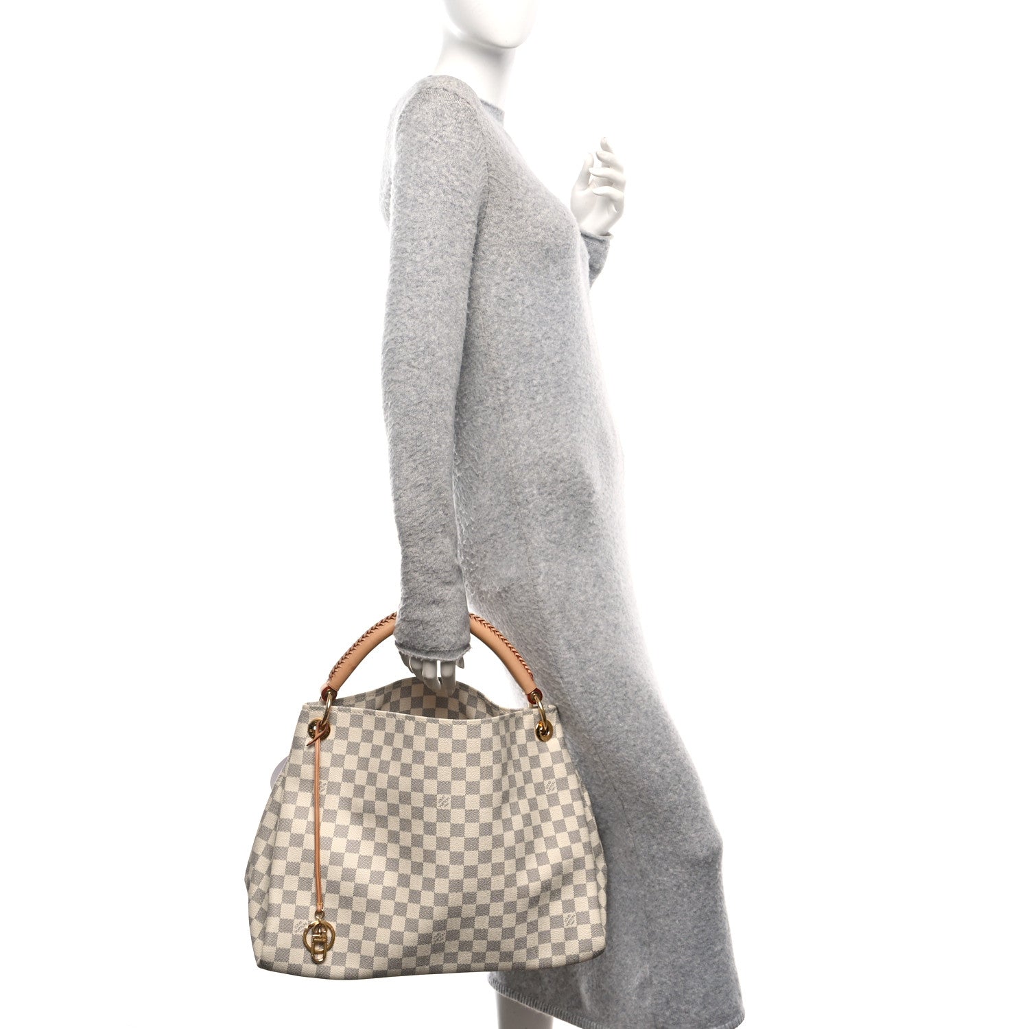 Louis Vuitton Damier Azur Artsy MM 2 of 11