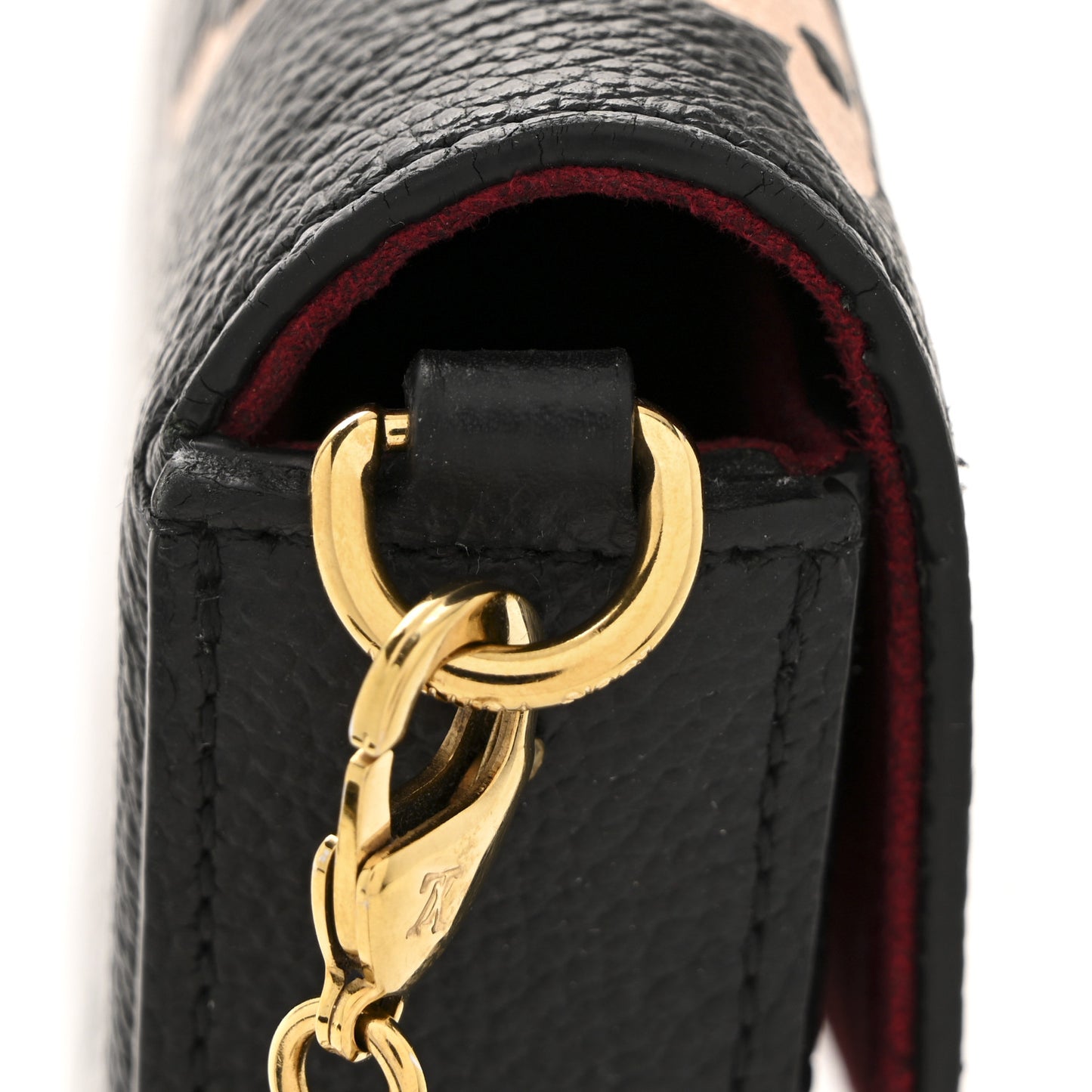 Empreinte Monogram Giant Felicie Pochette Black Beige