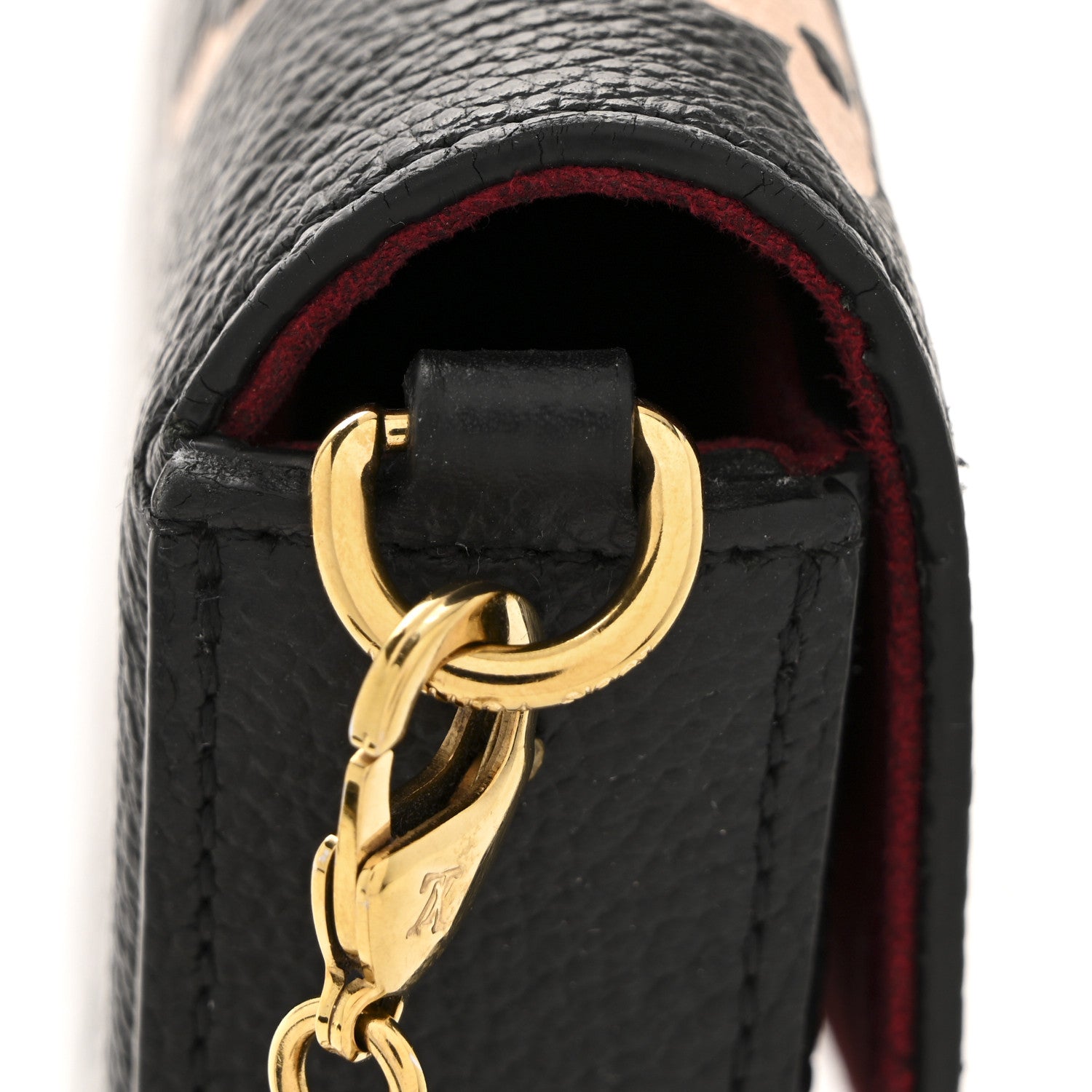 Louis Vuitton Empreinte Monogram Giant Felicie Pochette Black Beige 13 of 13