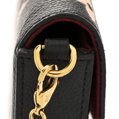 Louis Vuitton Empreinte Monogram Giant Felicie Pochette Black Beige 13 of 13