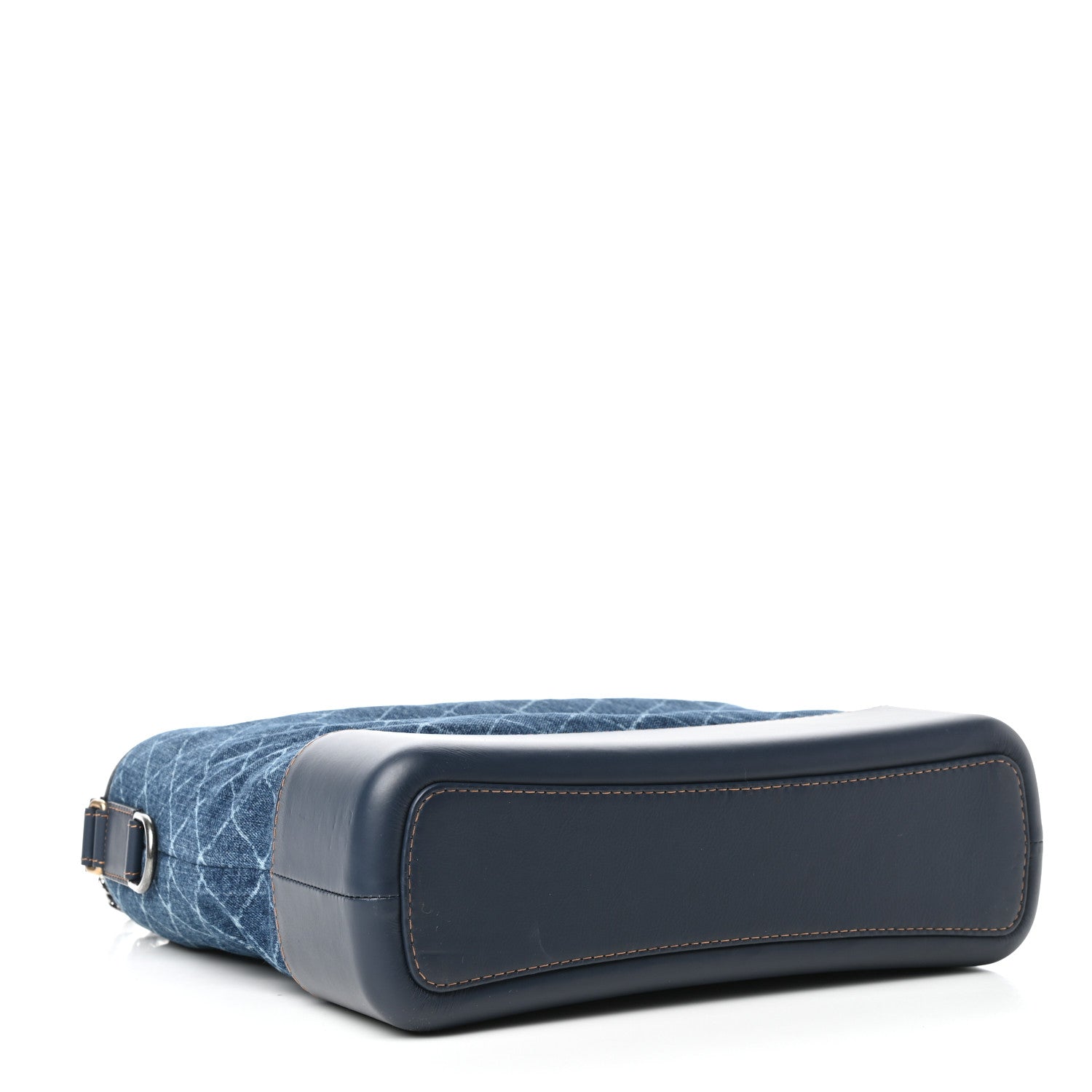 Chanel Denim Calfskin Large Gabrielle Hobo Blue 4 of 9