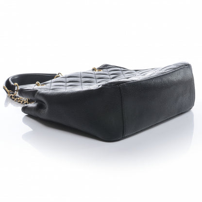Chanel Caviar Petit Shopping Tote PST Black 4 of 7