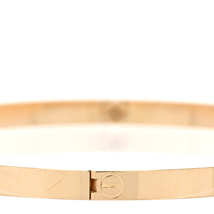 Cartier 18K Yellow Gold Small LOVE Bracelet 18 5 of 9