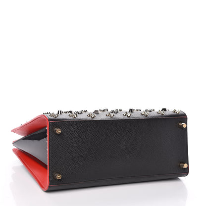 Christian Louboutin Calfskin Spikes Loubinthesky Medium Paloma Black Multimetal 5 of 12