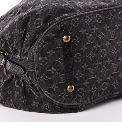 Louis Vuitton Denim Mahina XL Black 7 of 8