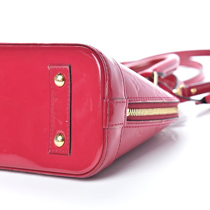 Louis Vuitton Vernis Alma BB Rose Indien 9 of 18