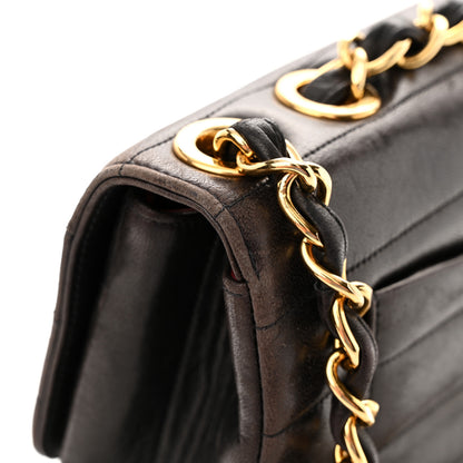 Chanel Lambskin Horizontal Quilt Jumbo Single Flap Black 14 of 16
