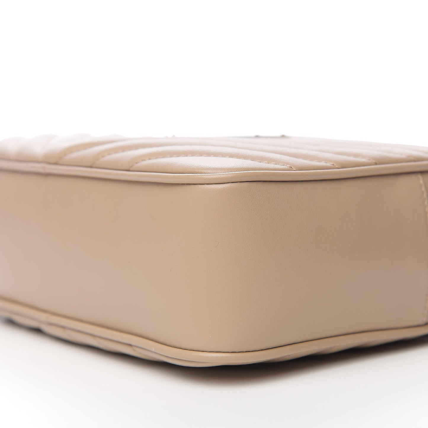 Calfskin Matelasse Monogram Lou Camera Bag Dusty Grey