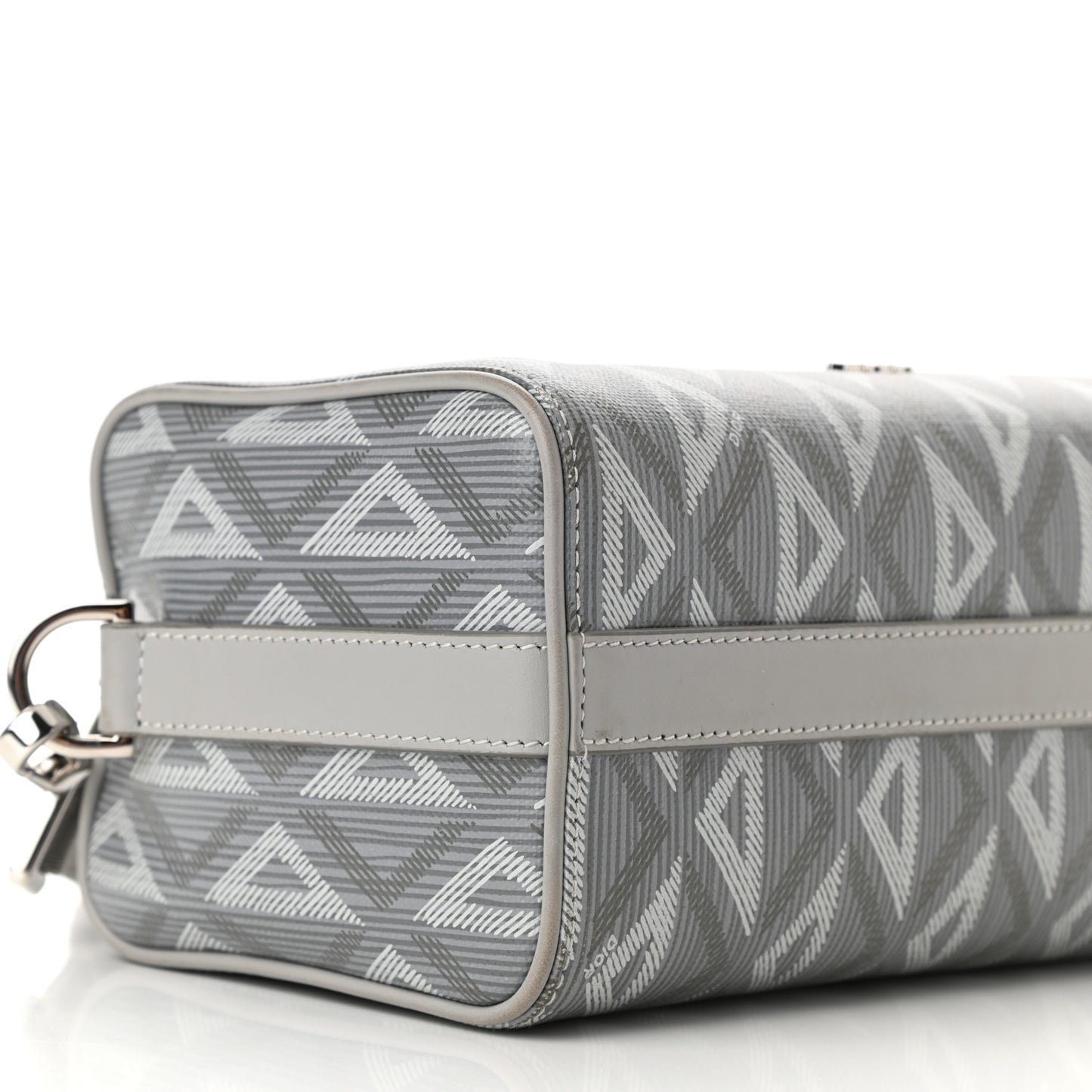 Coated Canvas CD Diamond Lingot 22 Bag Gray