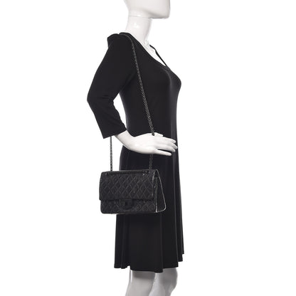 Chanel Aged Calfskin Quilted 2.55 Reissue 225 Flap So Black 2 of 11