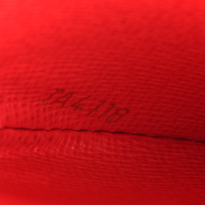Louis Vuitton Monogram 2016 Christmas Animation Round Coin Purse Rouge 7 of 8
