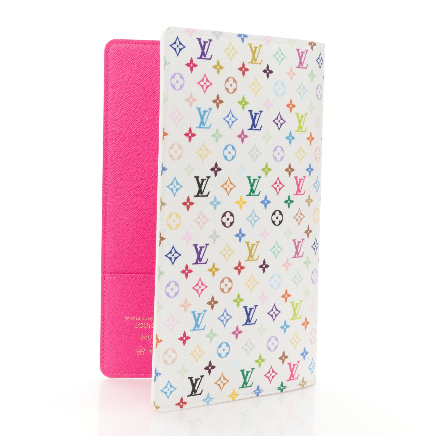 Louis Vuitton LV X TM Monogram Multicolor Emily Notebook Cover MM White 3 of 8