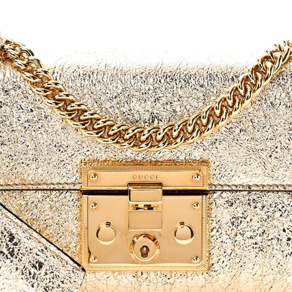 Gucci Galassia Small Padlock Shoulder Bag Platino 8 of 11
