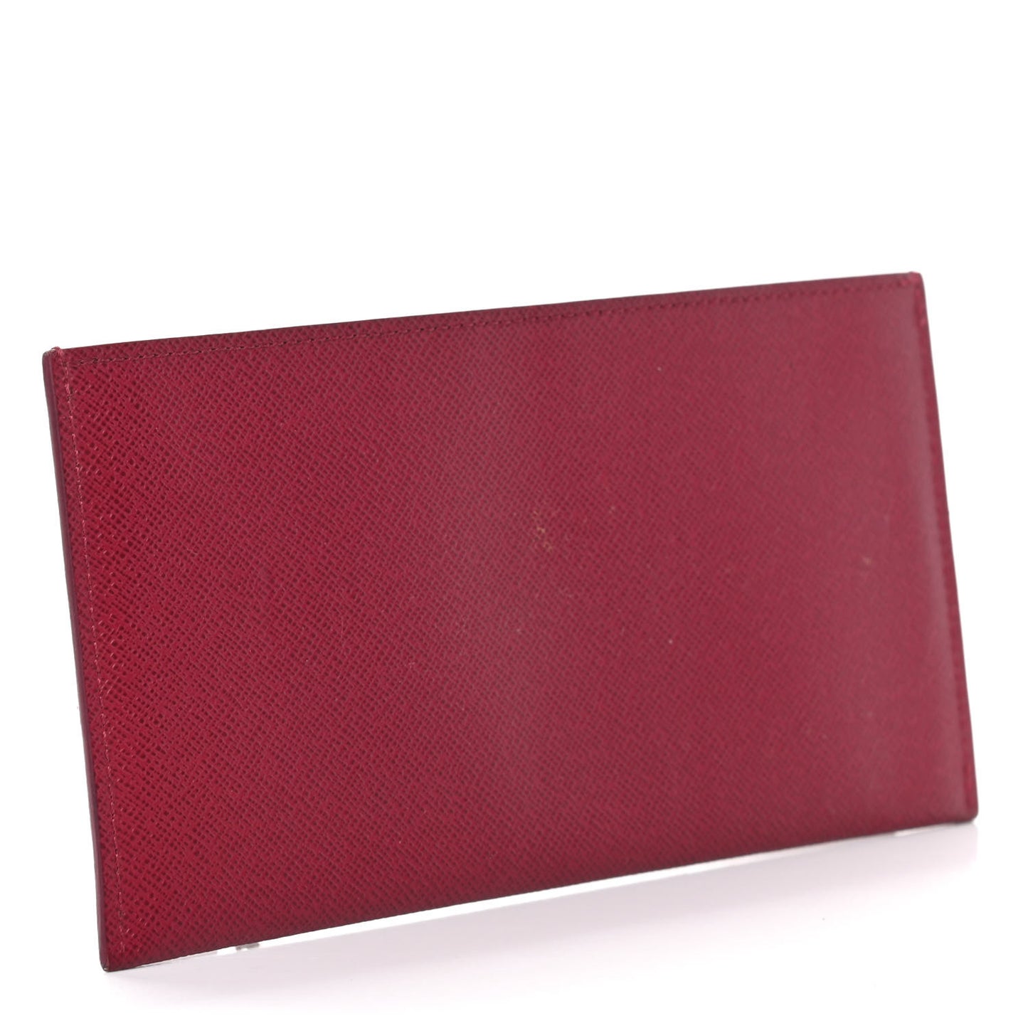 Calfskin Felicie Card Holder Insert Fuchsia