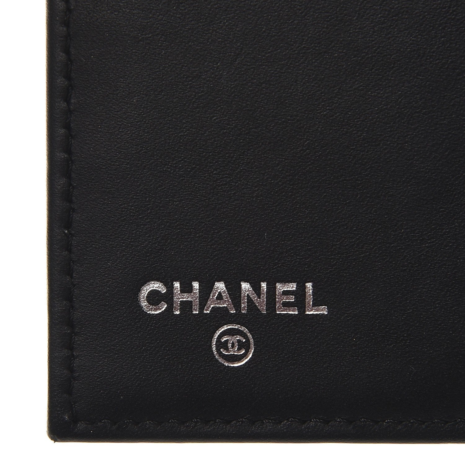Chanel Patent Calfskin Quilted Large Flap Wallet Black 6 of 8