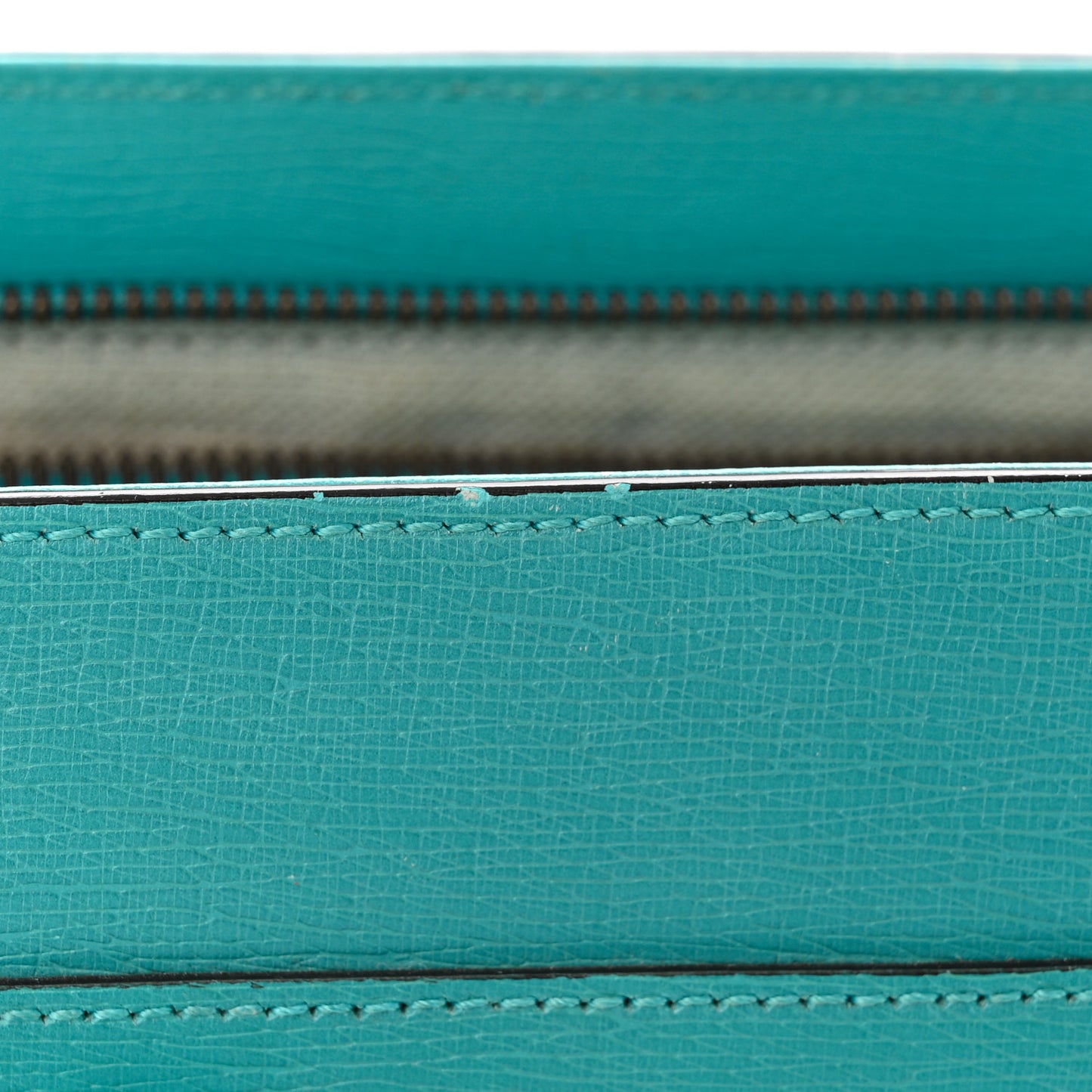 Textured Calfskin Medium Bright Bit Tote Blue