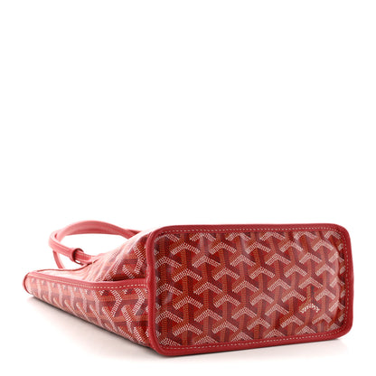 Goyard Goyardine Reversible Mini Anjou Red 8 of 18