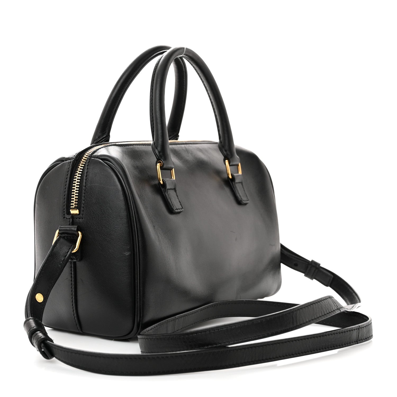 Saint Laurent SAINT LAURENT Calfskin Classic Baby Duffle Black 2 of 10