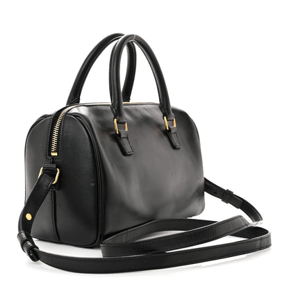 Saint Laurent SAINT LAURENT Calfskin Classic Baby Duffle Black 2 of 10
