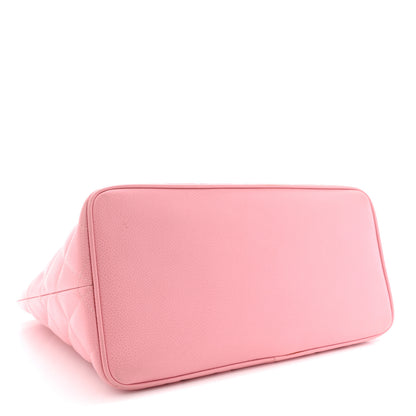 Chanel Caviar Medallion CC Tote Light Pink 4 of 13