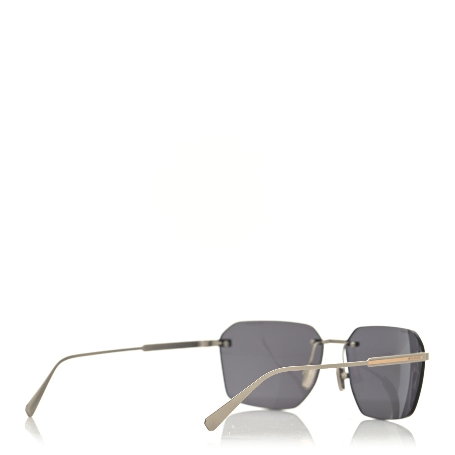 Bulgari Titanium Polarized Octo Finissimo Sunglasses BV40029U Black 4 of 7