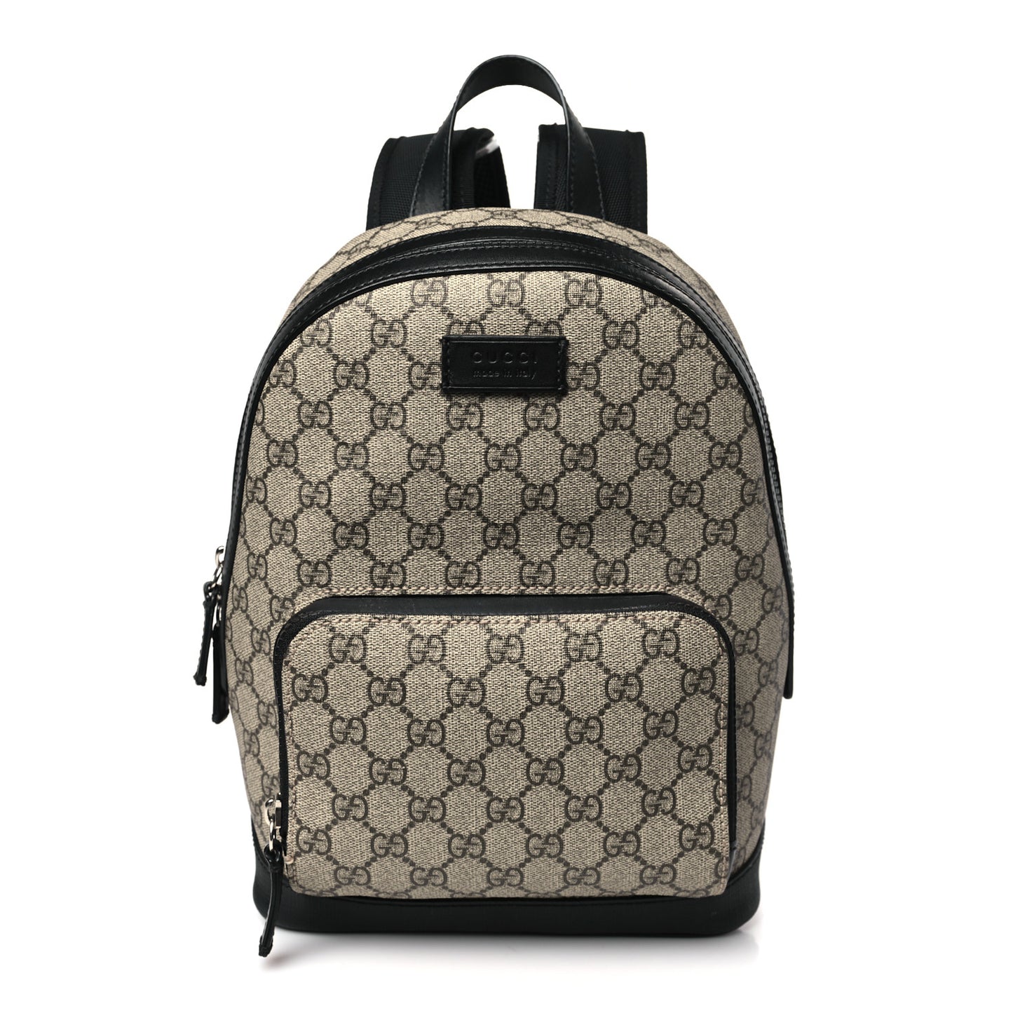 GG Supreme Monogram Small Eden Day Backpack Black