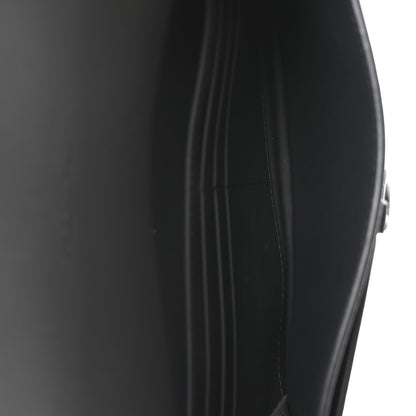 Christian Dior Ultra Matte Calfskin Saddle Chain Wallet Pouch Black 6 of 12