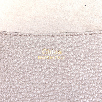 Chloe Grained Lambskin Mini Drew Shoulder Bag Motty Grey 8 of 11