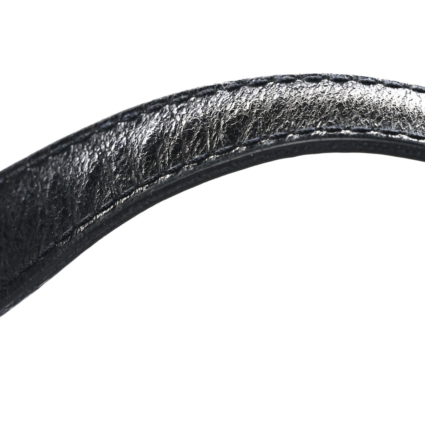 Epi Saint Jacques PM Long Straps Black